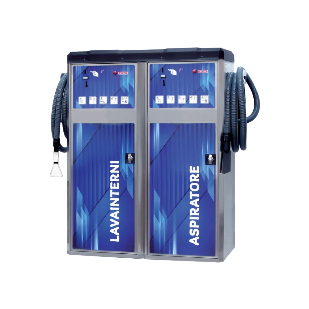 Sistemi combinati aspirapolvere e lava-interni