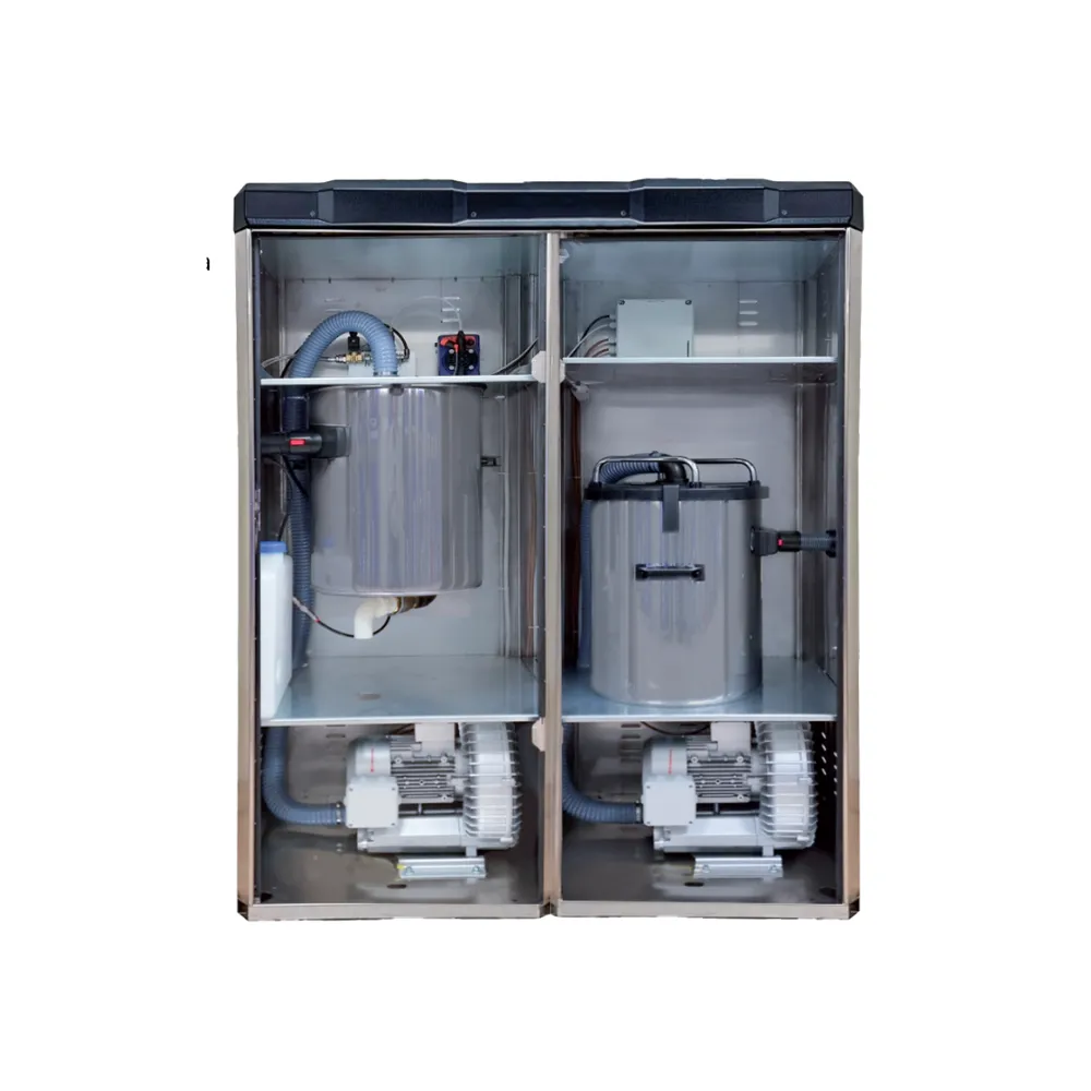 Sistemi combinati per autolavaggio aspirapolvere e lava-interni