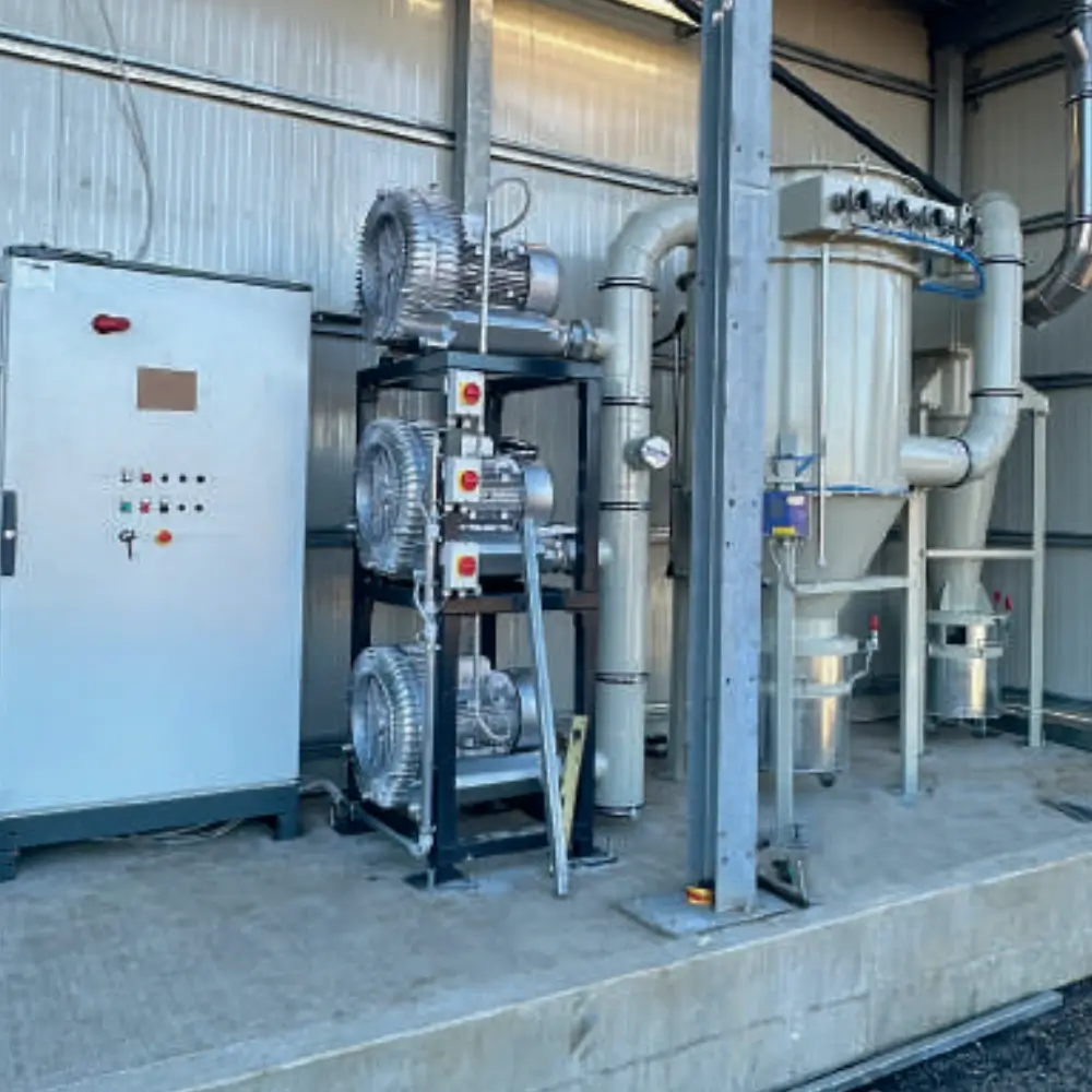 impianto di aspirazione centralizzata